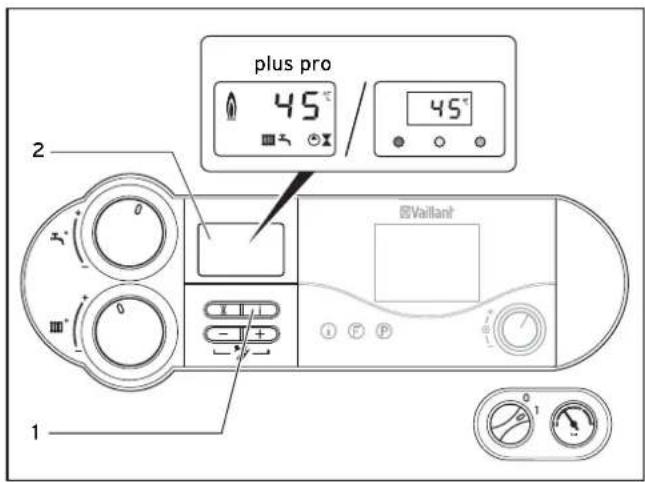 VAILLANT EcoTEC plus VC 466 - Statusaanduidingen (voor onderhouds- en servicewerkzaamheden door de installateur) - 1