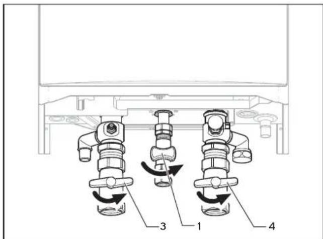 VAILLANT EcoTEC plus VC 656 - Ouverture des dispositifs d'arrêt - 3