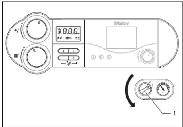 VAILLANT EcoTEC plus VC 656 - Buitenbedrijfstelling - 1