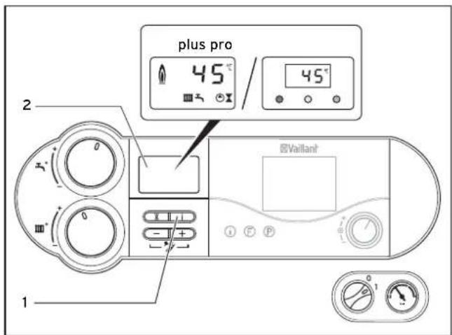 VAILLANT EcoTEC plus VC 656 - Statusanzeigen (für Wartungs- und Servicearbeiten durch den Fachhandwerker) - 1