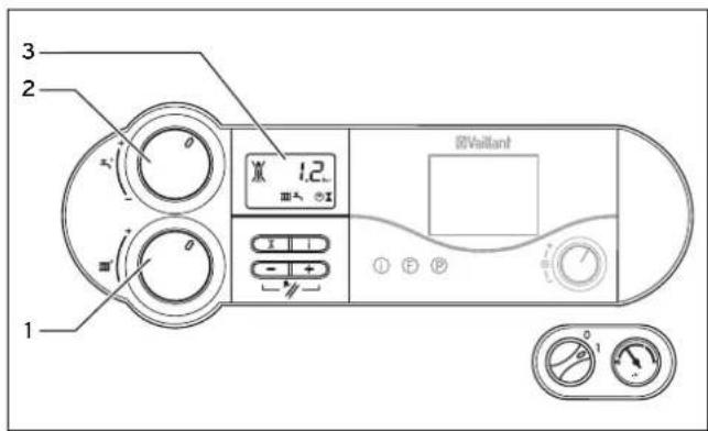 VAILLANT AtmoTEC proplus - Éléments de commande atmoTEC plus/turboTEC plus - 2
