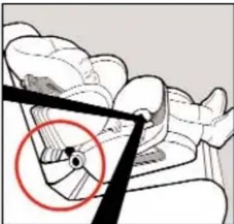 KIDDY Life pro - Setting the lying down position - 1