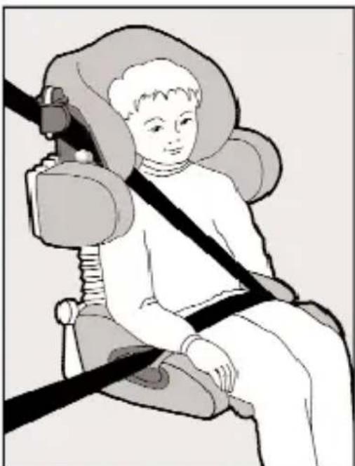 KIDDY Life pro - Aseguramiento del niño con el cinturón de seguridad de 3 puntos propio del vehículo - 2