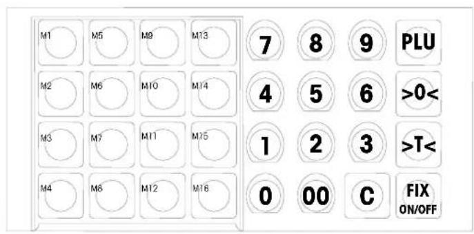 Mettler Toledo Tiger II RN10CNRS - Anzeige und Tastatur - 2