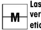 Mettler Toledo MiniTiger - Advertencia metrologica - 4