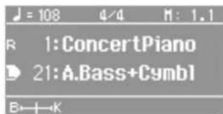 ROLAND FP80 - 左側の鍵盤の音色を変える - 2