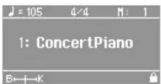 ROLAND FP80 - ヨスPLEY右下に「」アイコンが表示いたします。[MIC HARMONY] リタを押し続ります。 - 1