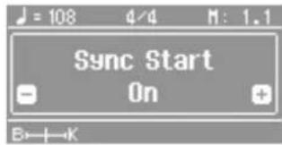 ROLAND FP80 - [START/STOP] ムローを押しおら [一] [+] ムローを押しおら。 - 1