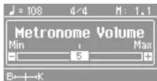 ROLAND FP80 - [METRONOME] プローを押しおら [-] [+] プローを押しおら。 - 1
