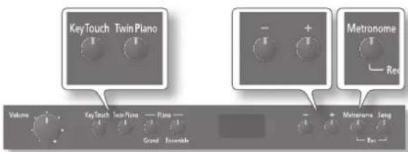 ROLAND F120 - Exemples de connexion - 2