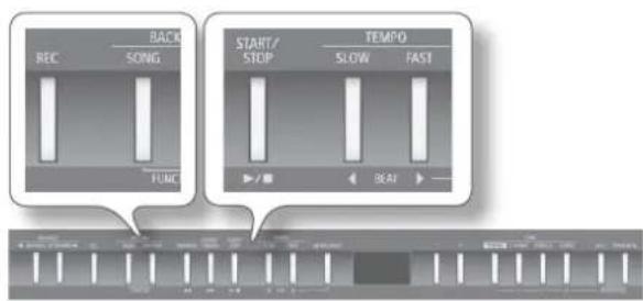 ROLAND FP50 - 錄音の準備 - 1