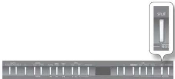 ROLAND FP50 - 右手と左手を違う音色にする(スリット演奏) - 1