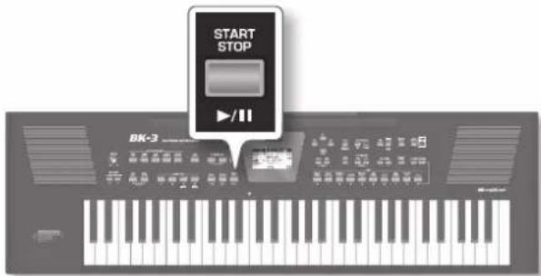 ROLAND BK3 - 注意 - 1