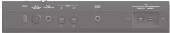ROLAND BK3 - 注意 - 2