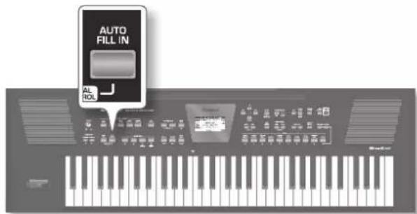 ROLAND BK3 - [AUTO FILL IN (才一ト・フィルイン)] プタンを押て点灯させます。 - 1