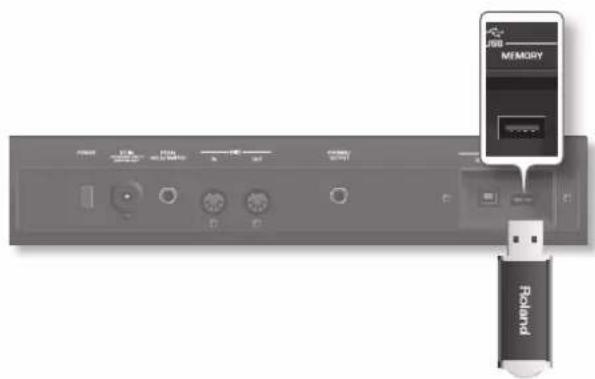 ROLAND BK3 - 注意 - 1