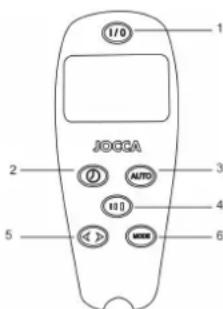 JOCCA 6160 - GEBRUKSAANWIZING - 1