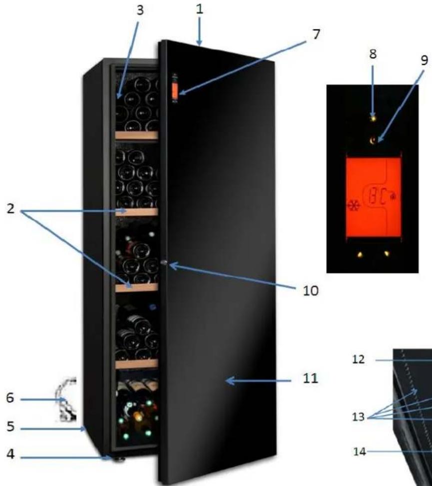 AVINTAGE DV315MGN32 - YOUR WINE CELLAR SPECIFICATION - 3