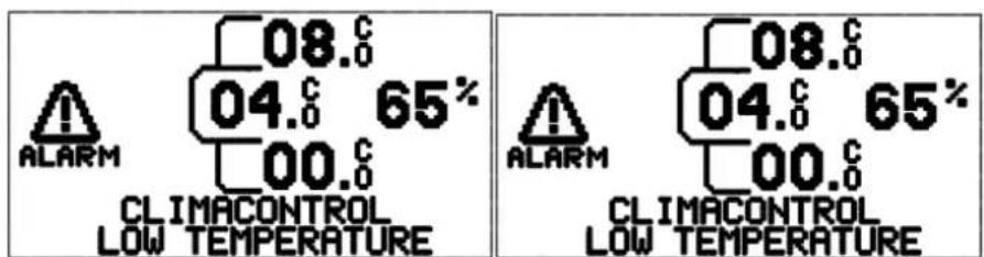 AVINTAGE DVA180G - Low temperature Alarm: - 1