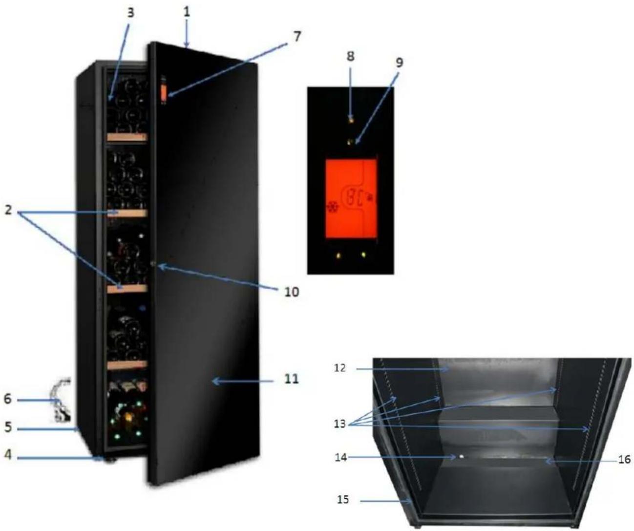 AVINTAGE DV315APN62 - DESCRIPCIÓN DE SU VINOTECA - 2