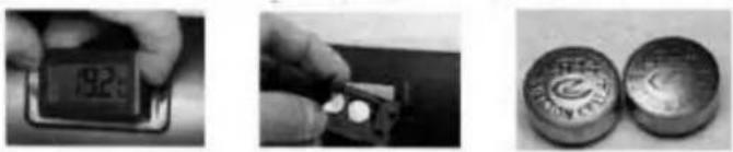 AVINTAGE AVV206 - Sustitución de las pilas de la pantalla digital (según el modelo) - 1
