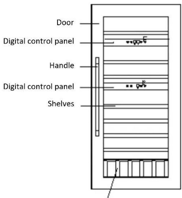 AVINTAGE AV80CDZI1 - MODEL 122cm 3 ZONES - 1