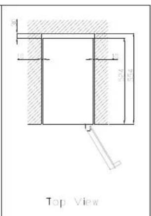 AVINTAGE AV7IX - Esquema de empotramiento: - 6