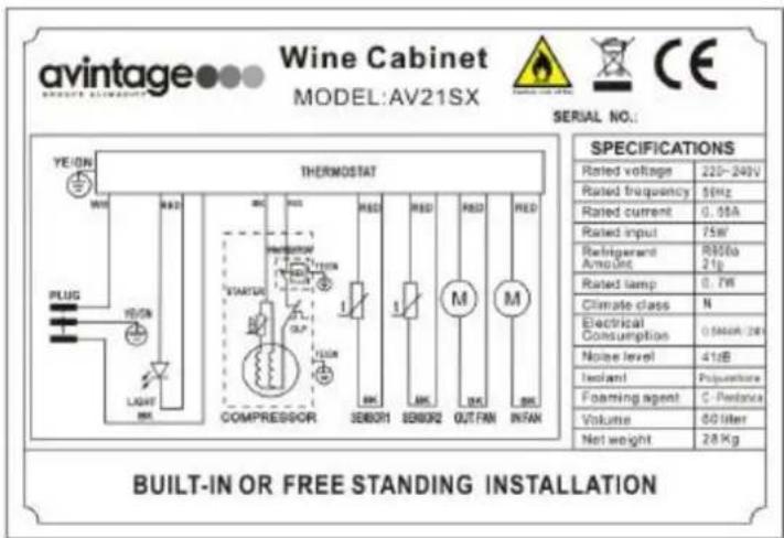 AVINTAGE AV7IX - 1° TECHNICAL CHARACTERISTICS - 1