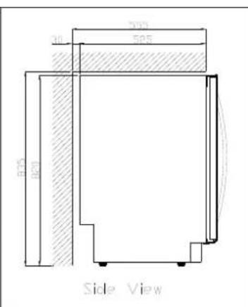 AVINTAGE AV7IX - Esquema de empotramiento: - 5