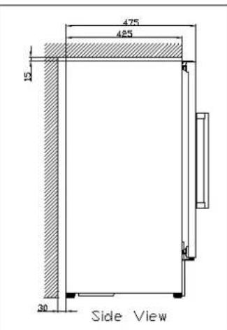 AVINTAGE AV7IX - Esquema de empotramiento: - 2