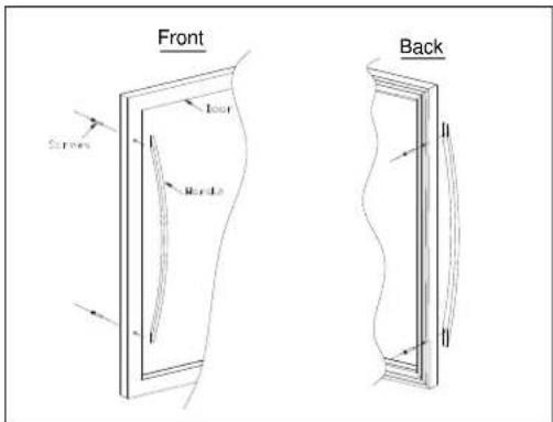 AVINTAGE AV7IX - Installing the handle: - 1