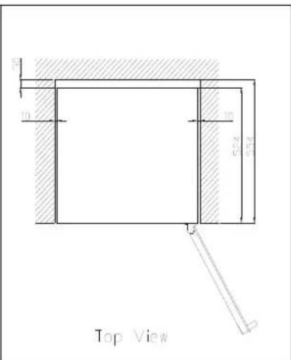 AVINTAGE AV7IX - Esquema de empotramiento: - 9