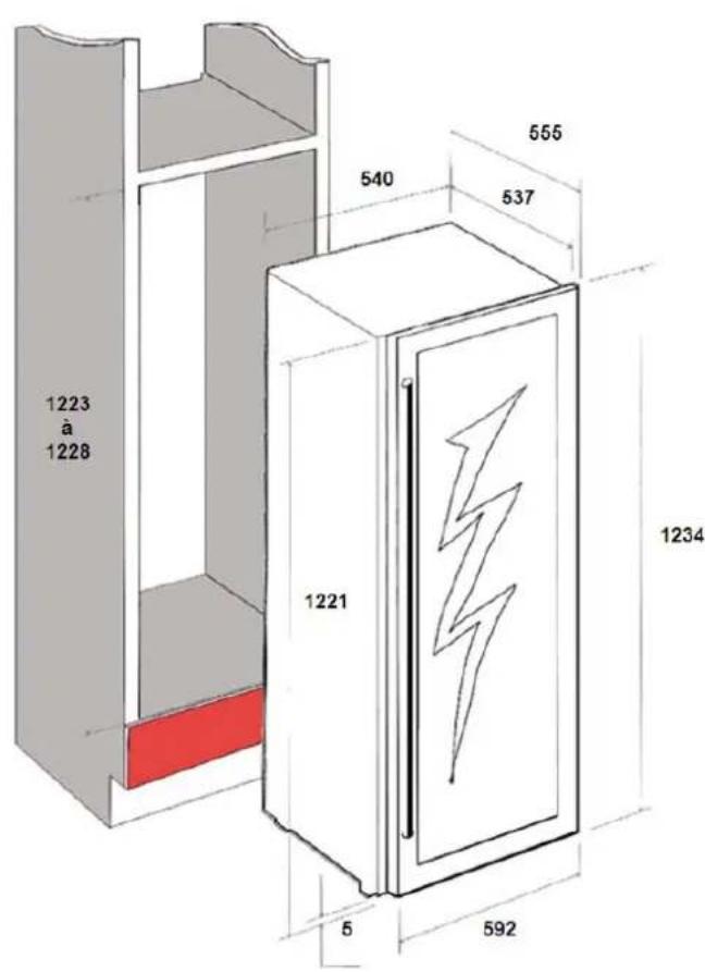 AVINTAGE AV79XDZI1 - BUILT-IN CABINET INSTRUCTIONS - 2