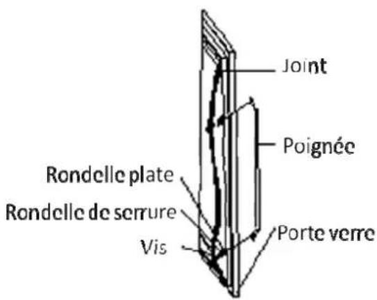 AVINTAGE AV79XDZI1 - Installation de la poignee - 1