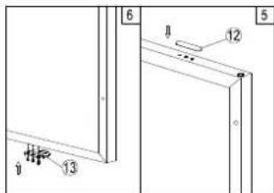 AVINTAGE AV54SXDZIX - INVERSER LE SENS D'OUVERTURE DE LA PORTE - 3