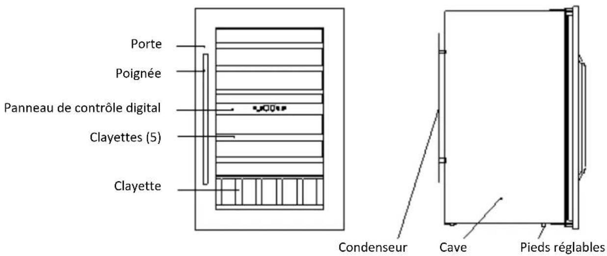 AVINTAGE AV46CDZI1 - CONNECTION AU RESEAU ELECTRIQUE - 1
