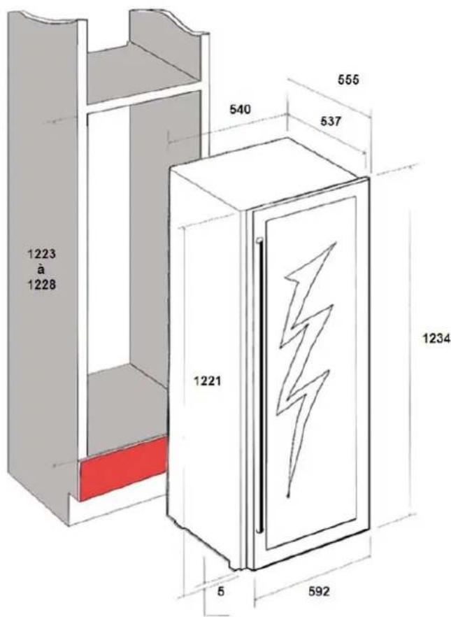 AVINTAGE AV46CDZI1 - BUILT-IN CABINET INSTRUCTIONS - 2
