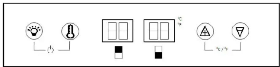 AVINTAGE AV46CDZI1 - PANNEAU DE CONTROLE DE L'ARMOIRE A VIN - 1