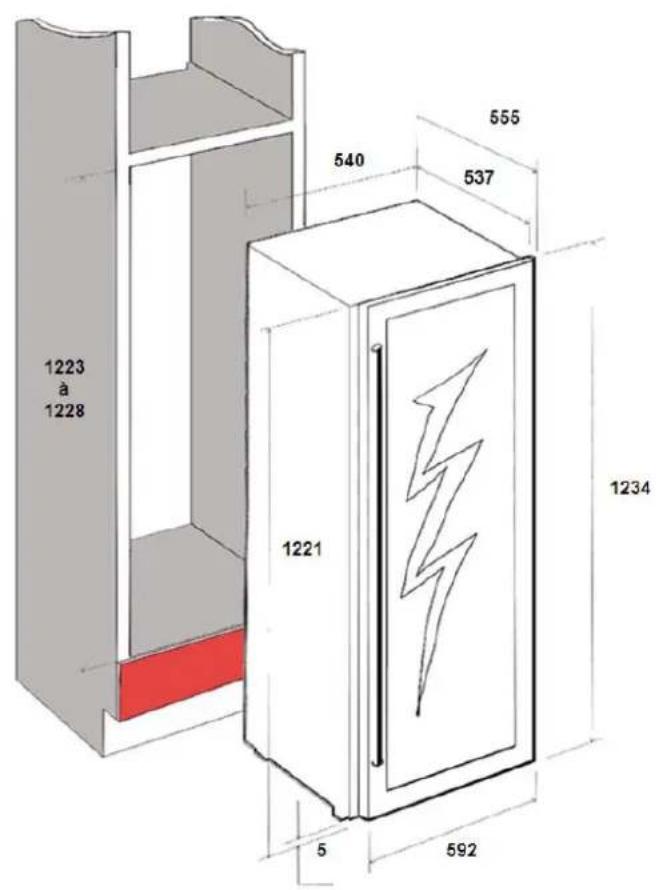 AVINTAGE AV46CDZI1 - GABARITS D'ENCASTREMENT - 2