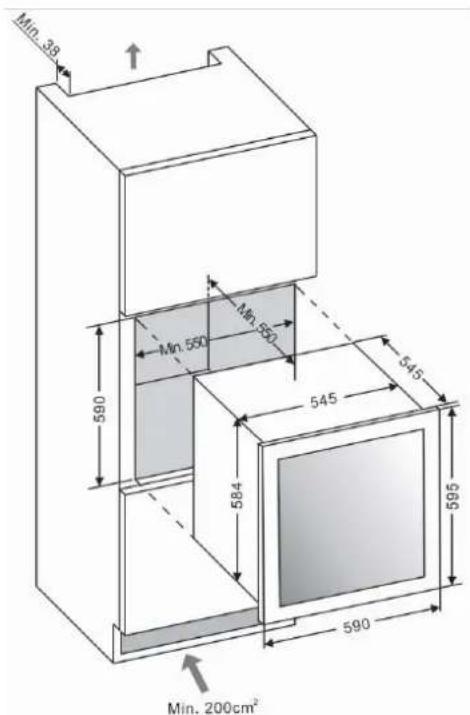 AVINTAGE AV45XDZI1 - CONSIGNES(D'ENCASTREMENT) - 4