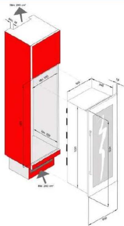 AVINTAGE AV45XDZI1 - ANWEISUNGEN(FÜR(DAS(EINBAUEN) - 2