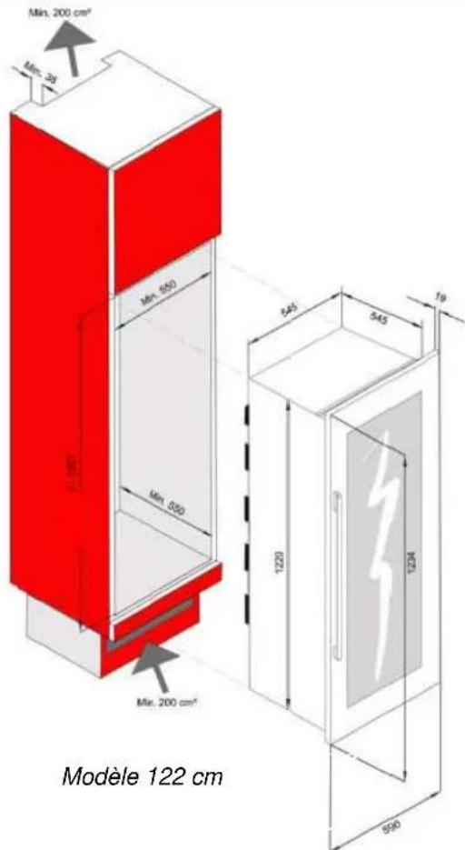 AVINTAGE AV45XDZI1 - CONSIGNES(D'ENCASTREMENT) - 2