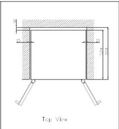 AVINTAGE AV41IX - Esquema de empotramiento: - 10