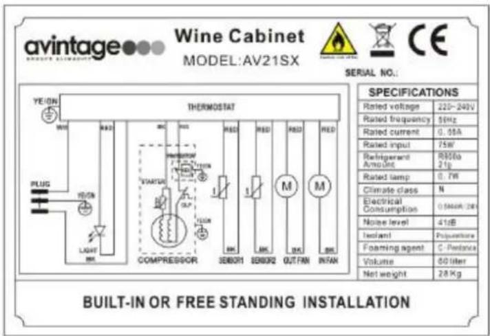 AVINTAGE AV41IX - 1° TECHNICAL CHARACTERISTICS - 1