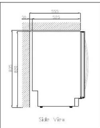 AVINTAGE AV41IX - Esquema de empotramiento: - 9