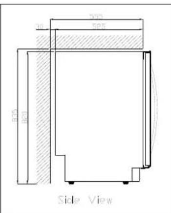 AVINTAGE AV41IX - Esquema de empotramiento: - 3