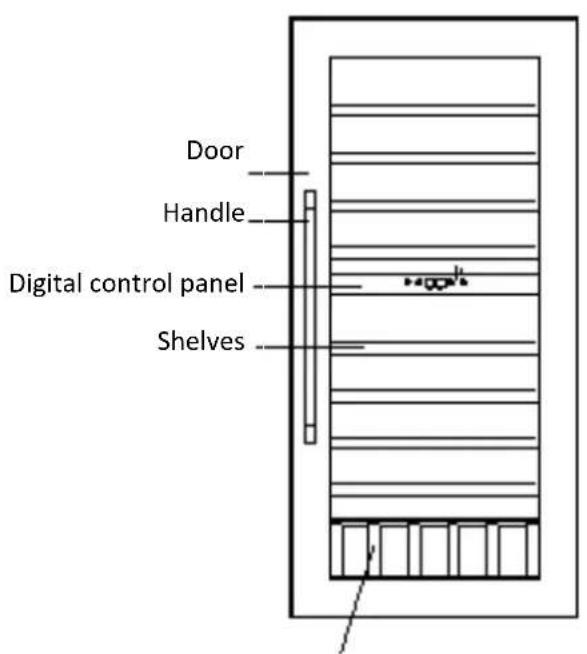 AVINTAGE AV24XI1 - MODEL 88 cm 2 ZONES - 2