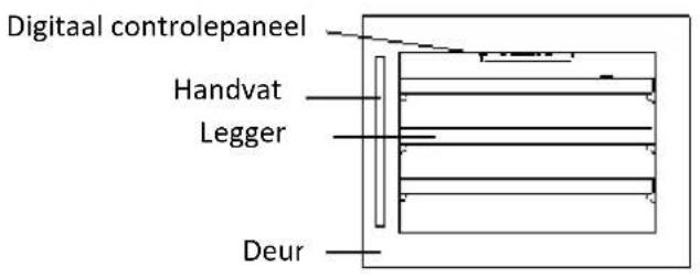 AVINTAGE AV24XI1 - MODEL 45 cm 1 COMPARTIMENTEN - 1