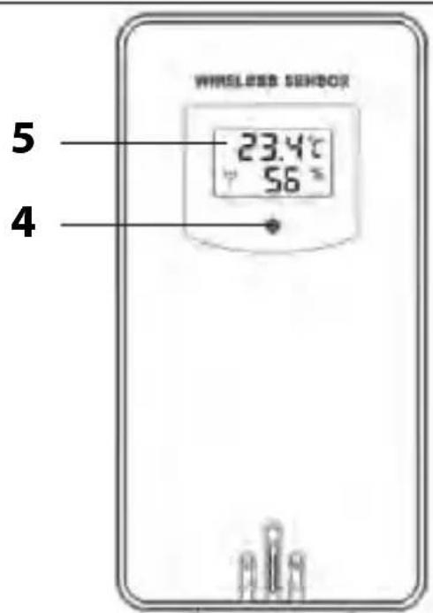 ADE WS 1503 - Capteur extérieur sans fil - 1