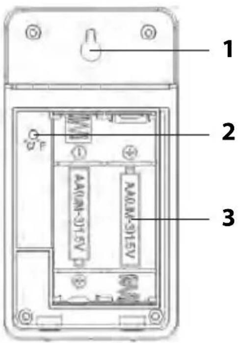 ADE WS 1503 - Funk-Außensor - 2